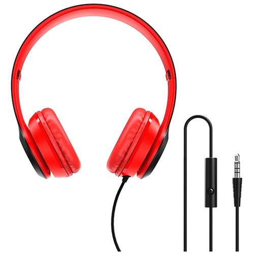 Гарнитура проводная Borofone BO5 Star Red 86200₽