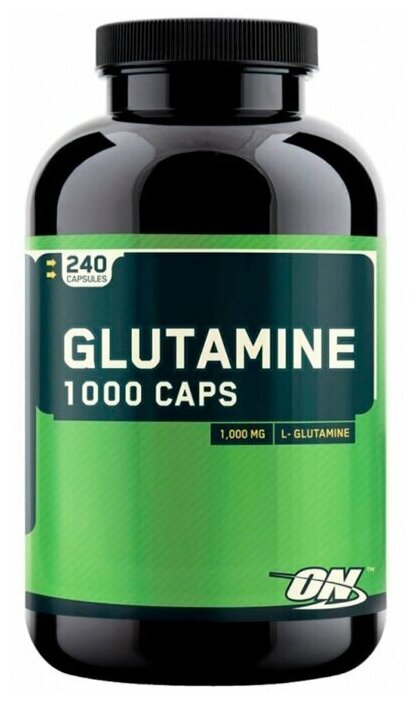 Аминокислоты и BCAA для спорсменов Optimum Nutrition Glutamine Caps Dietary Supplement (240c)