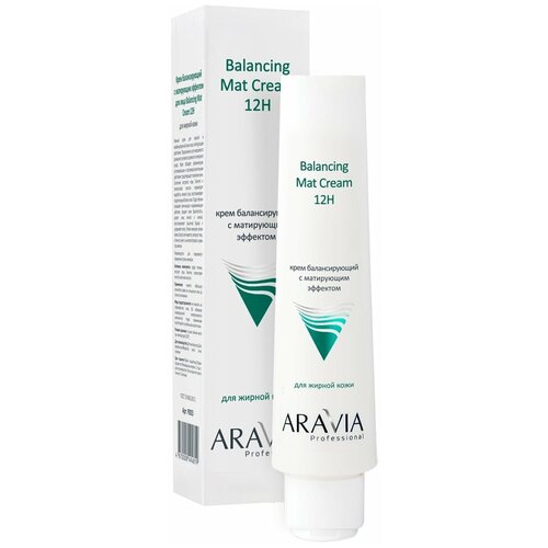 Aravia Professional Крем балансирующий с матирующим эффектом, Balancing Mat Cream 12H 100 мл