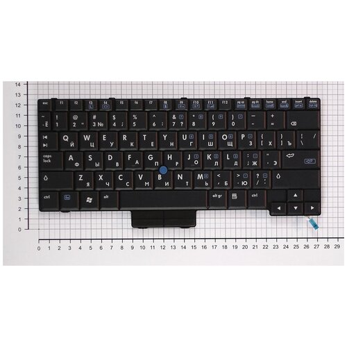 Клавиатура для ноутбука HP MP-06883SU-6920 черная короткий шлейф 117000₽