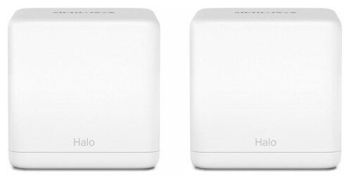 Бесшовный Mesh роутер Mercusys Halo H30G(2-pack) AC1300 10/100/1000BASE-TX белый (упак:2шт)