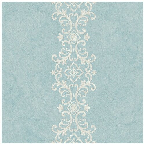 Обои Bernardo Bartalucci Carnazza 5059-5 Винил на флизелине 10610 Бирюзовый Вензель 4320₽