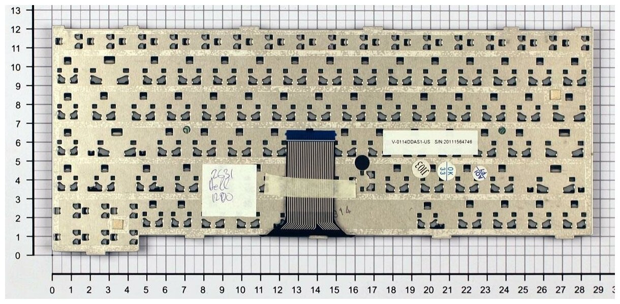 Клавиатура для ноутбука Dell NSK-D6001 русская черная