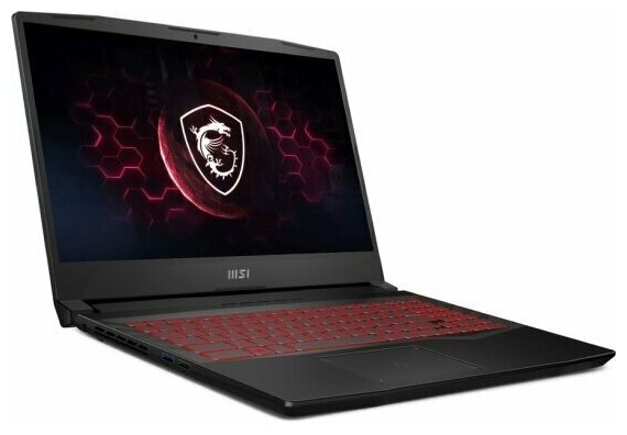Ноутбук MSI Pulse GL66 12UEK-289XRU Intel Core i5 12500H 33 GHz - 45 GHz 8192 Mb 156 Full HD 1920x1080 512 Gb SSD DVD нет nVidia GeForce RTX 3060 6144 Mb DOS серый 9S7-158314-289