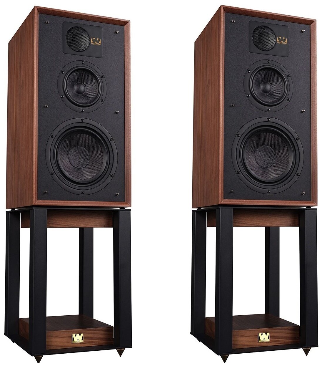 Полочная акустическая система Wharfedale 85th Anniversary Linton with Stands Antique Walnut