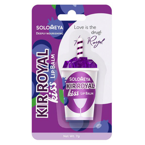 Solomeya Бальзам Lip Balm Kir Royal Kiss для Губ, 7г соломея пина колада кис бальзам для губ 7г