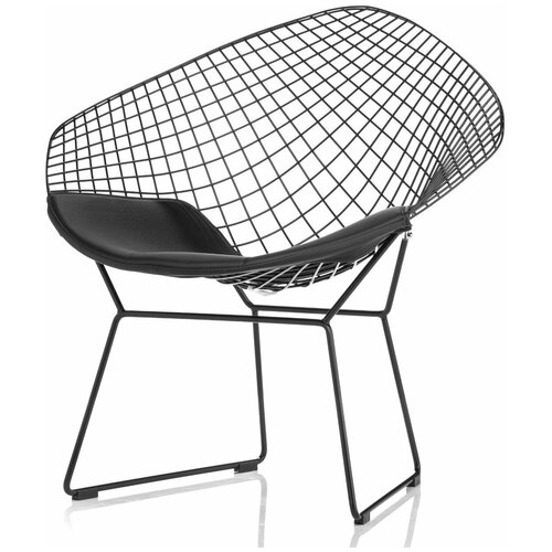 Кресло Bertoia Diamond черное