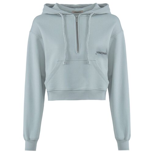 фото Укороченный худи hinnominate hnw230sfc серый s