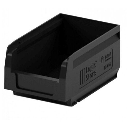 Лоток для склада logic store 165х100х75 черный (12.401)