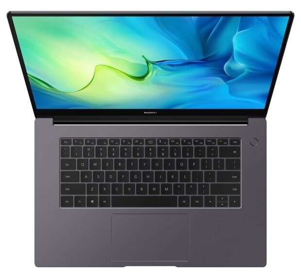 Ноутбук Huawei MateBook D 15 Core i7 1165G7 16Gb SSD512Gb Intel Iris Xe Graphics 156 IPS FHD 1920x1080 Windows 11 grey WiFi BT Cam 53012TLM