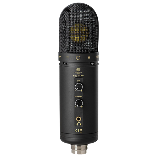 Микрофон проводной Recording Tools MCU-01 Pro, разъем: USB, черный