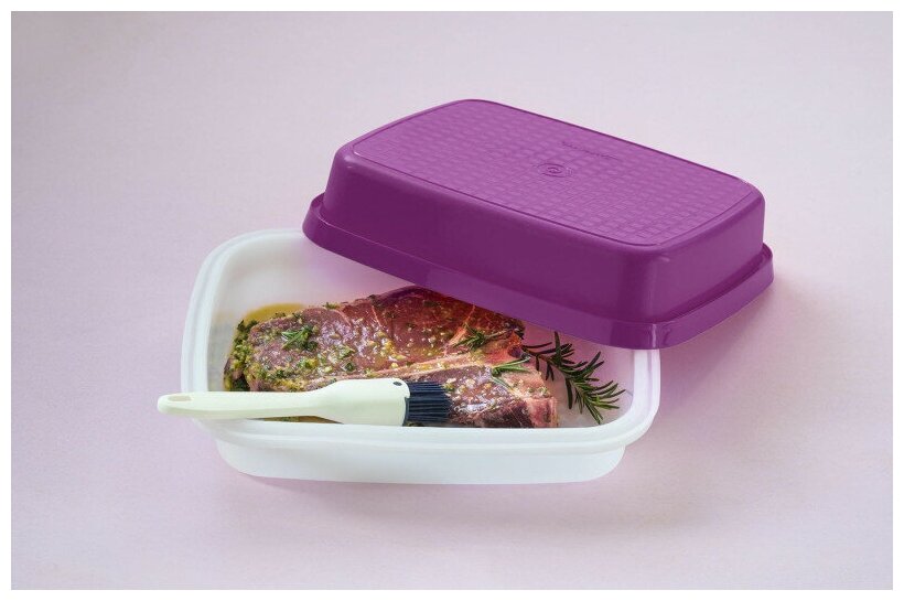 Tupperware Маринадница с фиолетовой крышкой - фотография № 4