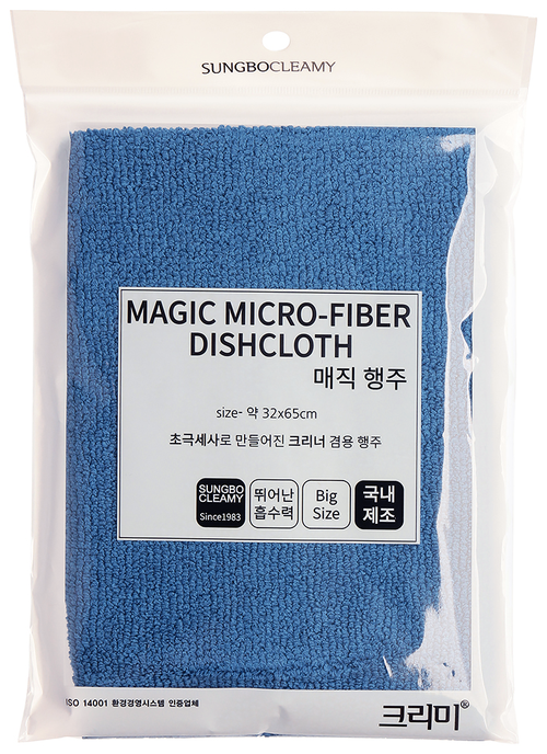 SB Кухонное полотенце ( 32 х 65 ) MAGIC MICRO-FIBER DISHCLOTH 1PC 1шт