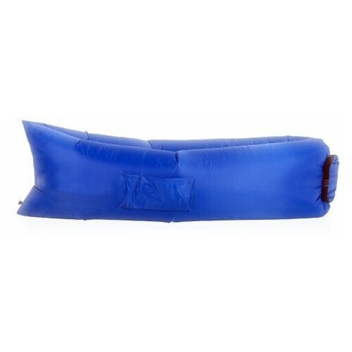 Надувной диван-лежак (синий)