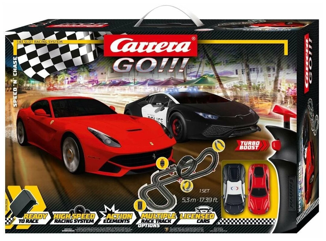 Гоночный трек Carrera Go!!! "Speed 'n Chase"