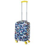 Чехол для чемодана S Best Bags Ч-1769950 цветной-ILLUSION-Иллюзия - изображение