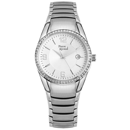 часы наручные женские pierre ricaud p22112 5122q Наручные часы Pierre Ricaud Strap, серый