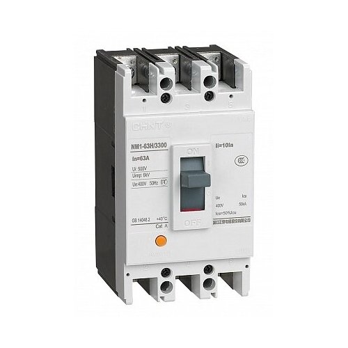 Автоматический выключатель NM1-63S/3Р 40А CHNT 126681