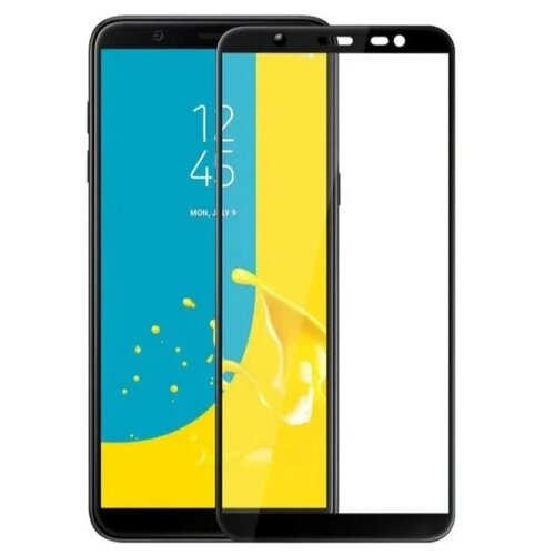 Защитное стекло 3D Samsung J8 (2018) черный