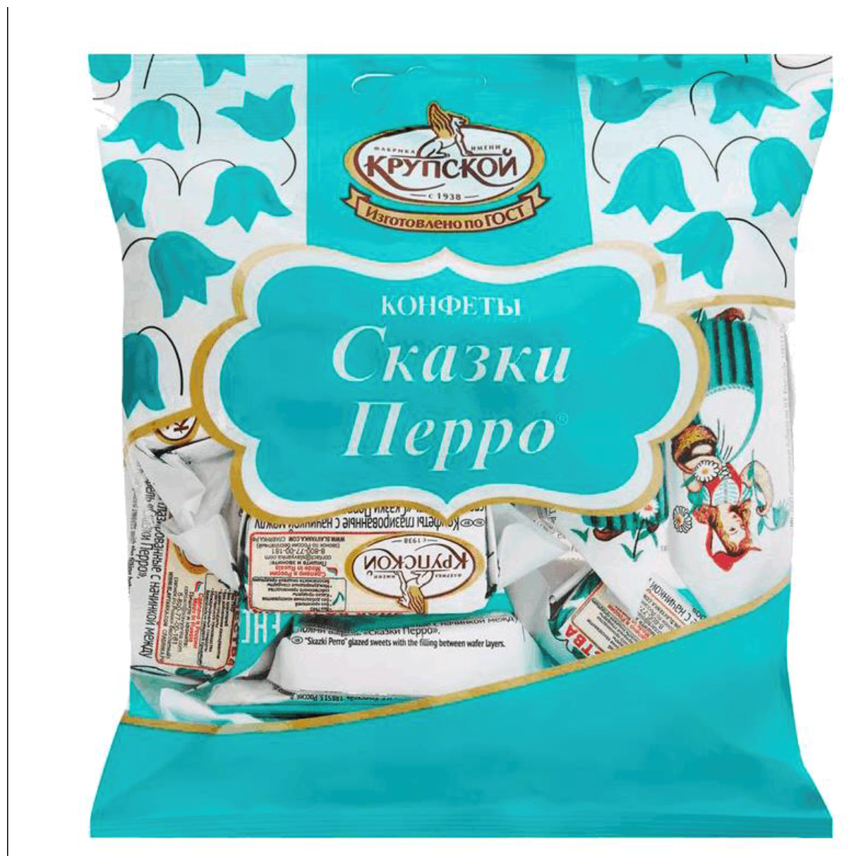 Конфеты Сказки Перро , 1000 гр КФ им. Крупской