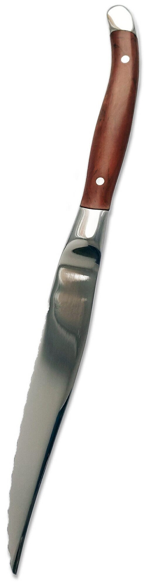 Набор столовых приборов для стейка VELER (нож для стейка 23,5 см и вилка 20 см), нержавеющая сталь, 2 предмета - фотография № 5