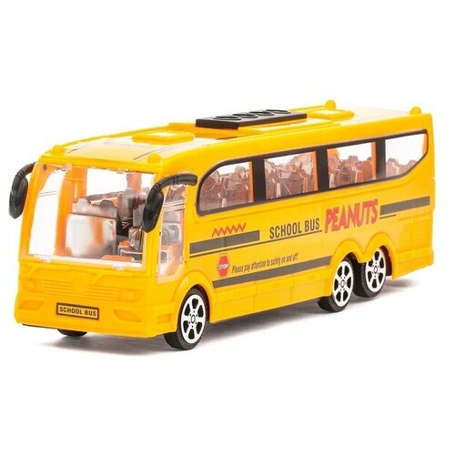 Автобус инерционный «Школьный» детский автобус игрушка для мальчика инерционный общественный транспорт