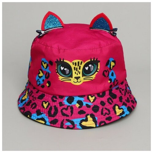 Панама детская «Лео», с ушками, рр 54 см