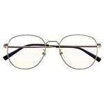 Очки защитные компьютерные Mijia Anti-Blu-ray Glasses Titanium Lightweight, розовое золото - изображение