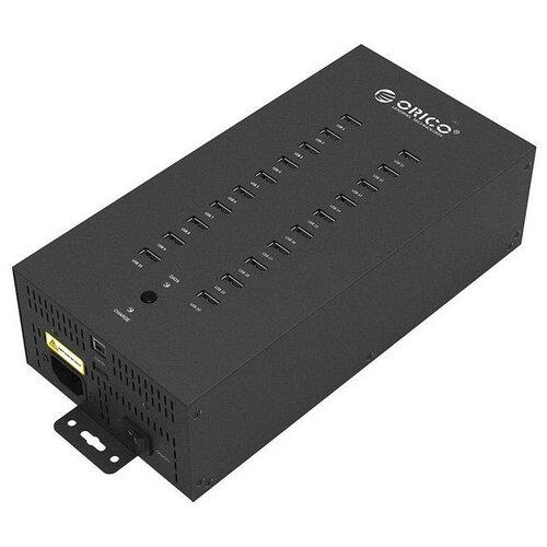 Концентратор USB 20 Orico IH20P RJ-45 20 х USB 20 черный 1542500₽