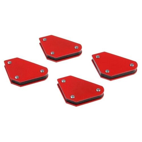 Набор магнитных угольников для сварки тундра 4590135 усилие на отрыв 4 кг 4 шт 994₽