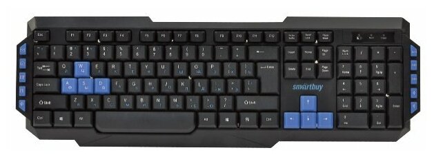 SMARTBUY Клавиатура беспроводная мультимедийная SmartBuy ONE 231 черная