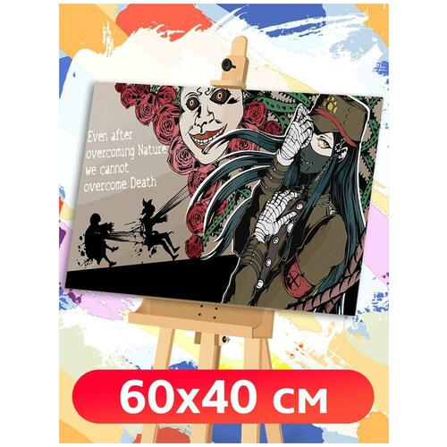 Картина по номерам аниме игра манга (Данганронпа) - 8855 Г 60x40