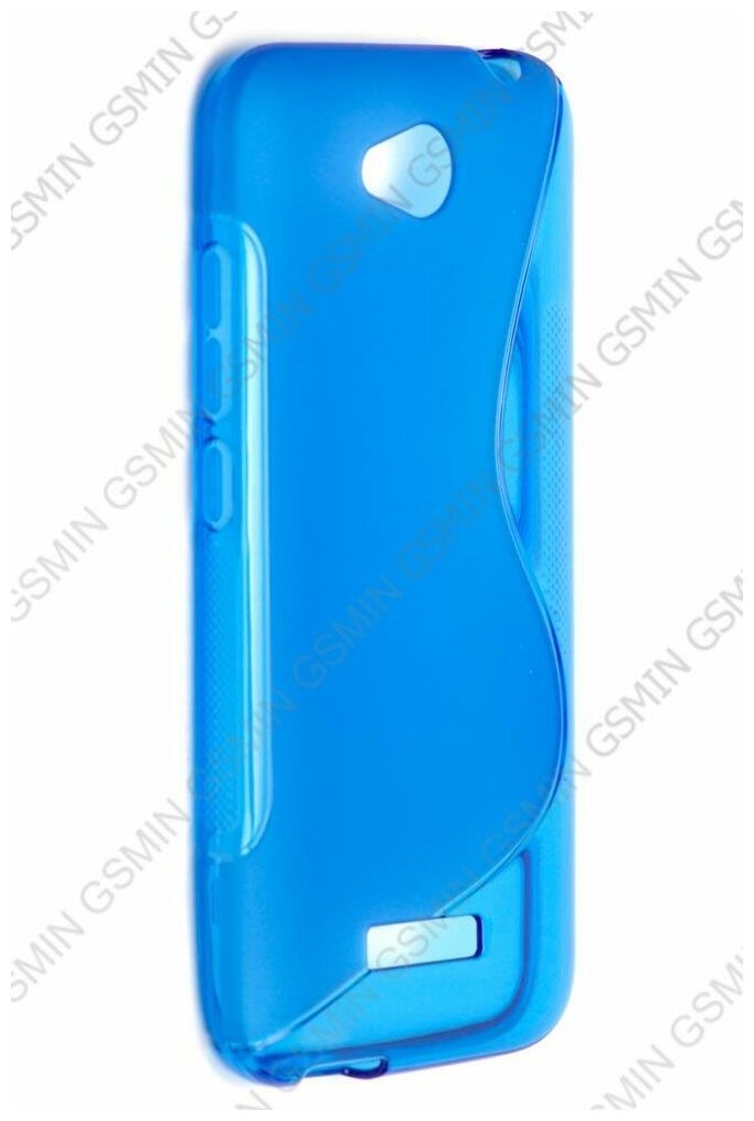 Чехол силиконовый для HTC Desire 616 Dual sim S-Line TPU (Синий)