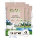 Натуральные влажные салфетки BioMio Bio-Wipes с экстрактом хлопка для детей и взрослых, 15шт х 3 шт