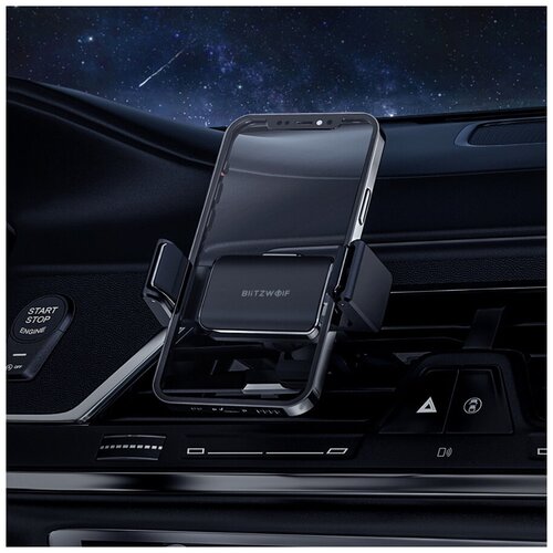 Автомобильный держатель BlitzWolf BW-CF1 Car Memory Lock Bracket Black