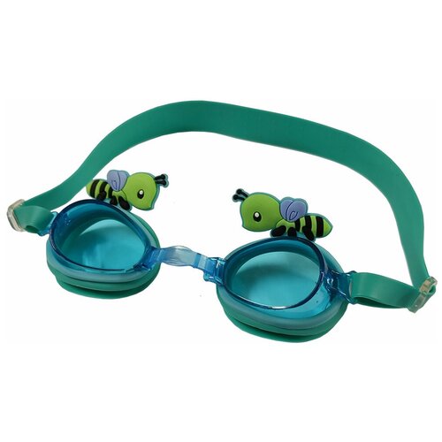 фото B31528-00 очки для плавания детские (аквамарин) smart athletics