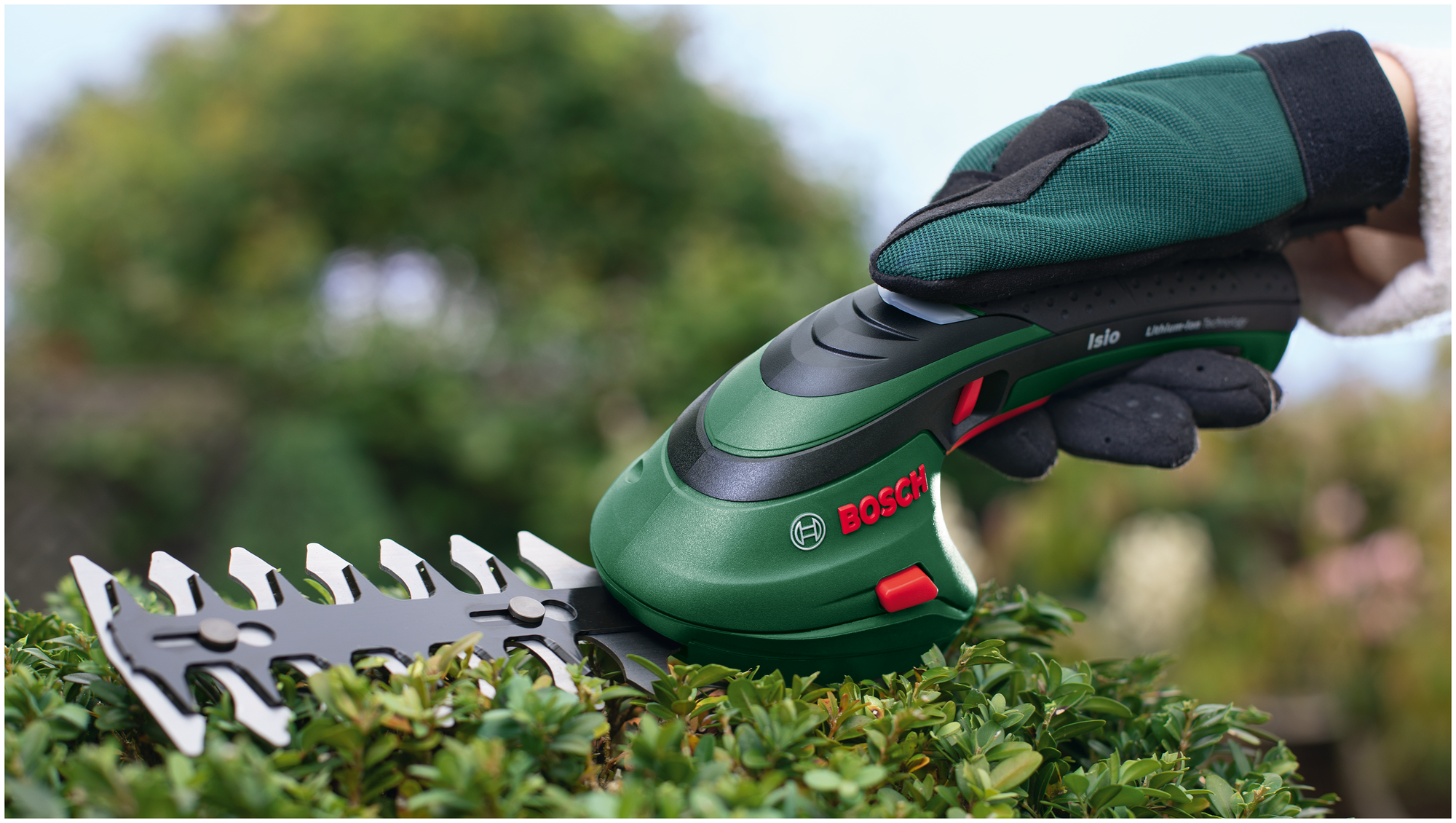 Аккумуляторные ножницы для травы Bosch ISIO 0.600.833.106 - фотография № 6