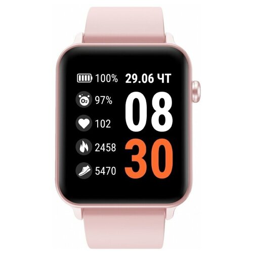 Умные часы LEADER PINK G-SM20PNK GEOZON 288900₽