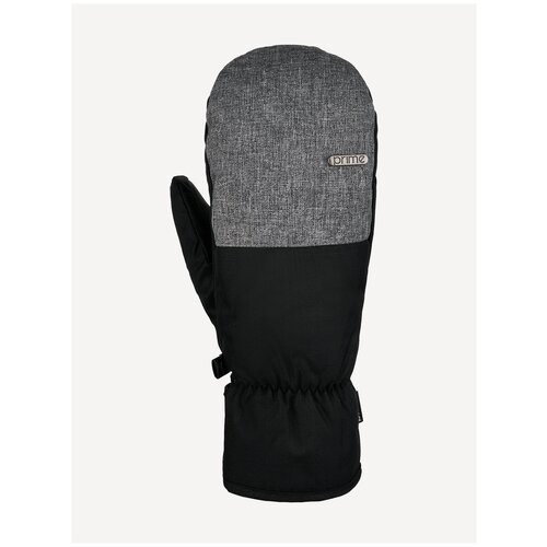 Варежки PRIME FUN-F1 Mitten Black-grey, Размер М, Цвет Черный-серый