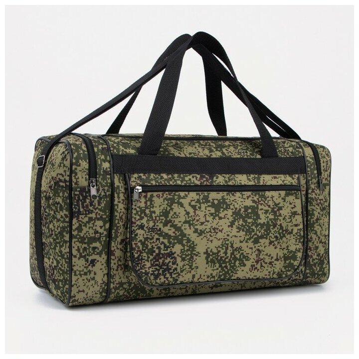 фото Сумка дор 01, 46*20*25, отд на молнии, 3 н/кармана, длин ремень, камуфляж 1262206