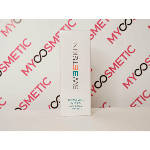 Sweet Skin System Crema Viso AHA 8% Крем для нормальной и жирной кожи лица, 50мл.