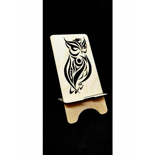 Подставка под телефон из дерева drevorub 