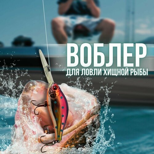 фото Воблер для ловли хищный b-switcher silent тихий заглубление 3.0-4.0м 2016 columbia fishing company
