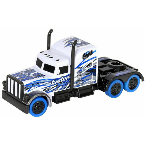 Радиоуправляемый грузовик - тягач FASTER BEAST 2WD акб 116 - GM1929-BLUE GM1929-BLUE 1654₽