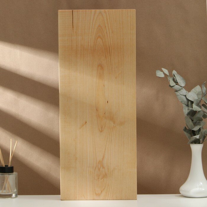 Adelica Доска разделочная деревянная Adelica, 50×20×2 см, покрыта маслом, цельная берёза