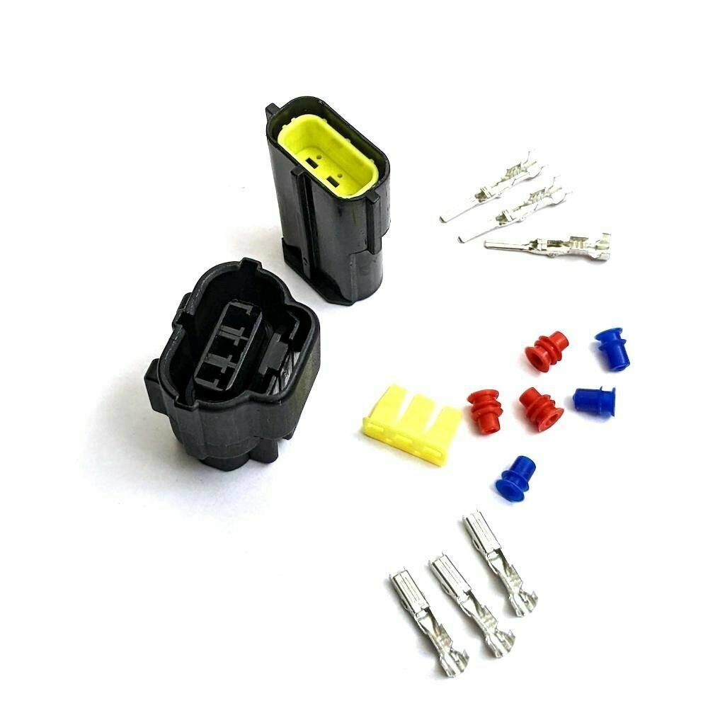 фото Автомобильный водонепроницаемый разъем Denso - 3pin