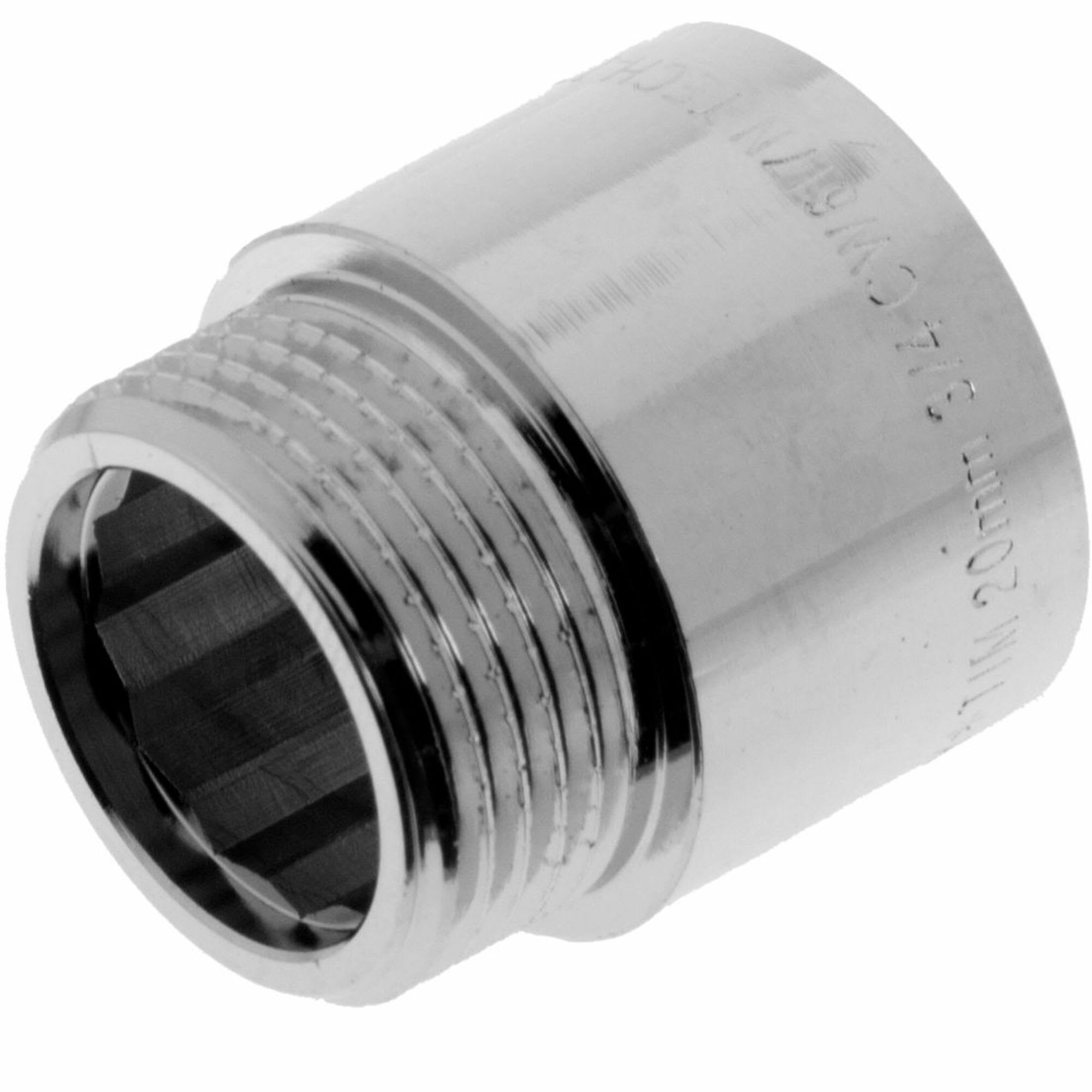 фото Удлинитель внутренняя резьба 3/4"х20 мм цвет хром