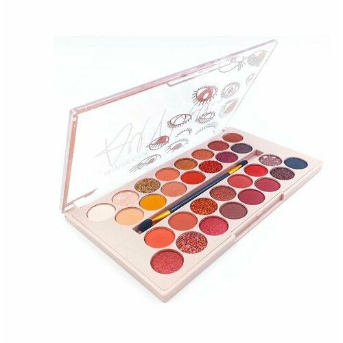 SEVENCOOL Тени для век 30 теней + апликатор A4 FASHION