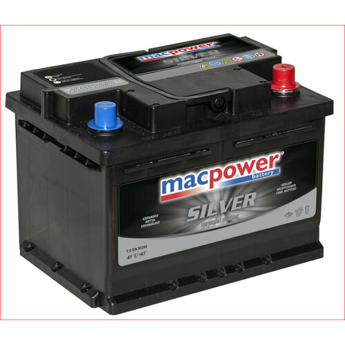 АКБ MacPOWER PREMIUM, 78 А/часов, Обратной полярности, 278х175х190мм SMF58514