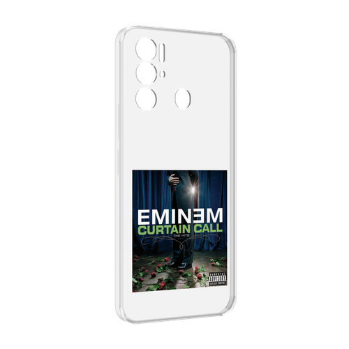 Чехол MyPads Eminem CURTAIN CALL, THE HITS для Tecno Pova Neo 4G задняя-панель-накладка-бампер